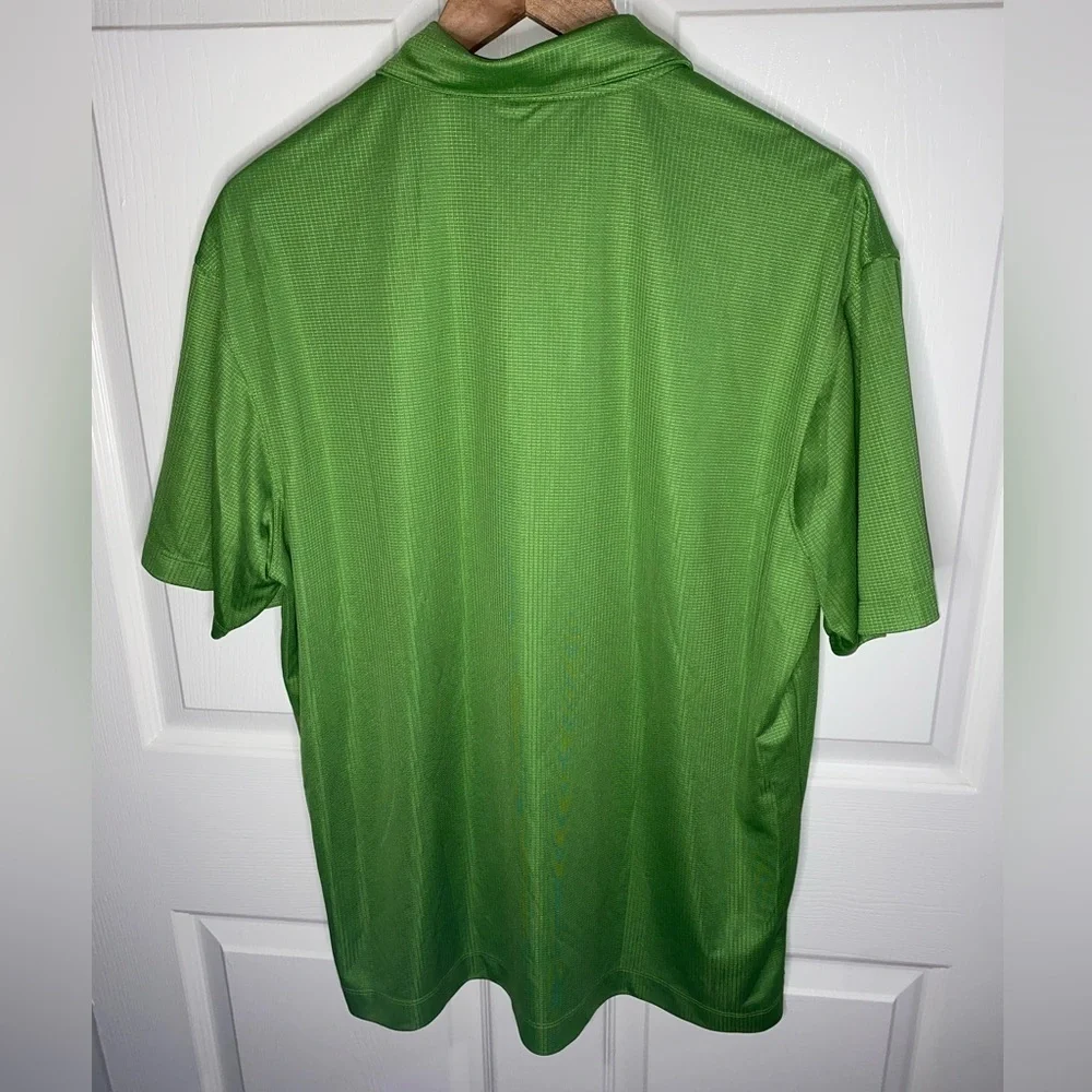 Nike Golf Athletic Polo Shirt, Rich Green, Men’s Size L, DRI-FIT